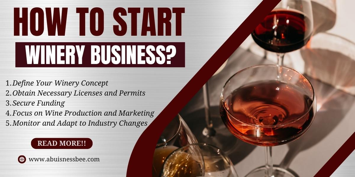 start winery business